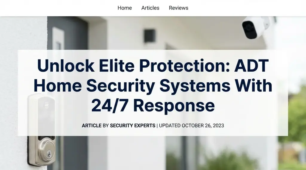 ADT Home Security Systems