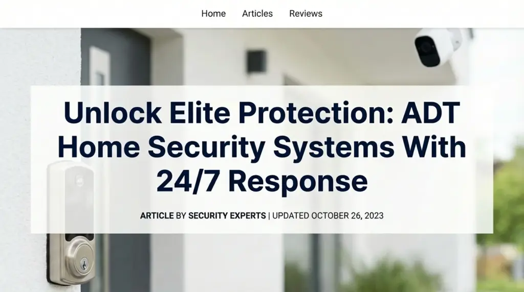 ADT Home Security Systems